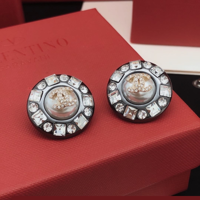 Ch*el earrings